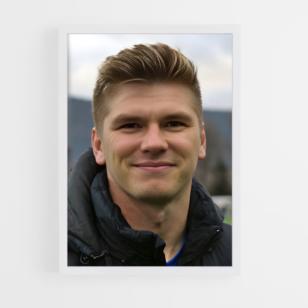 Poster Owen farrell impressionne – affiche Rugby (vue 3)